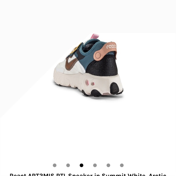 REVOVLE NIKE REACT ART3MIS RTL SNEAKER - Picture 9 of 11